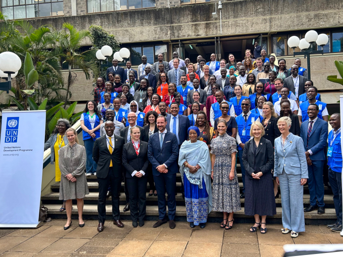 Meeting UN and UNDP staff at the UN’s Kenya office. Photo: Sven Gj. Gjeruldsen